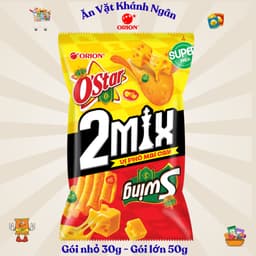 Combo Bánh Snack Khoai Tây OSTAR - SWING Orion Đủ Vị Gói Nhỏ Và Gói Lớn - HÀNG CHÍNH HÃNG 8