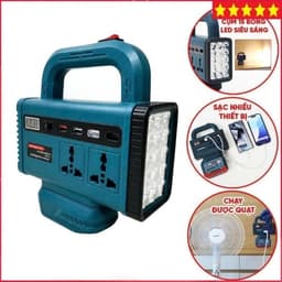Đế Chuyển 21v-24v Lên 220v Tích Hợp Đèn Led, Đa Dạng Ổ Cắm, Cổng Usb Tiện Lợi 3
