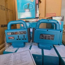 Đế Chuyển 21v-24v Lên 220v Tích Hợp Đèn Led, Đa Dạng Ổ Cắm, Cổng Usb Tiện Lợi 5