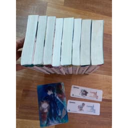 Combo 8q vở Sword Art Online + Progressive kèm phụ kiện - SAO 2