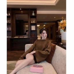 Set Lụa Tô Châu Áo Suông Tay Dài Phối Chân Váy A Ngắn Phong Cách Sang Trọng, Thanh Lịch Ananclothing4 7