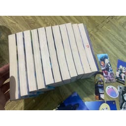 (+13pk) Combo 11q vở Diệt slime suốt 300 năm tôi level max lúc nào chẳng hay kèm phụ kiện 4