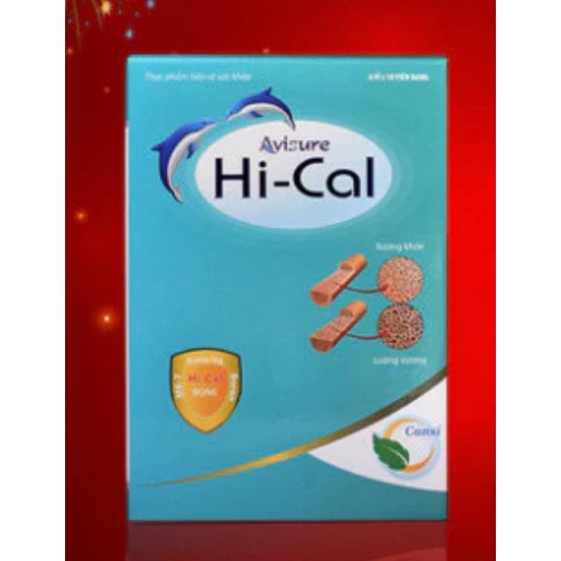 Avisure Hical ( hộp 60 viên) - Bổ sung D3 K2 hỗ trợ xương răng chắc khỏe,giảm nguy cơ loãng xương <.BUNBUN SHOP