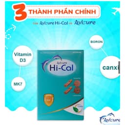 Avisure Hical ( hộp 60 viên) - Bổ sung D3 K2 hỗ trợ xương răng chắc khỏe,giảm nguy cơ loãng xương <.BUNBUN SHOP 3
