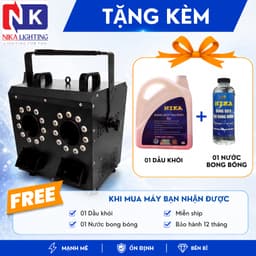 Máy Tạo Bong Bóng Khói NIKA - Máy phun bong bóng Khói Sân Khấu, Tiệc Cưới, Sự Kiện, cafe, bar 2
