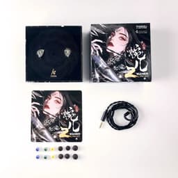 Tai nghe nhét tai In Ear IEM Tangzu Wan'er SG 2 đen và trắng driver dynamic 10mm màng PET 8