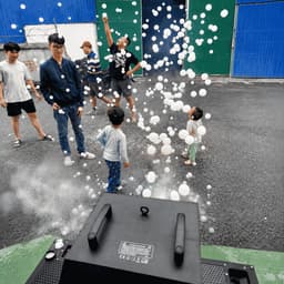 Máy Tạo Bong Bóng Khói NIKA - Máy phun bong bóng Khói Sân Khấu, Tiệc Cưới, Sự Kiện, cafe, bar 5