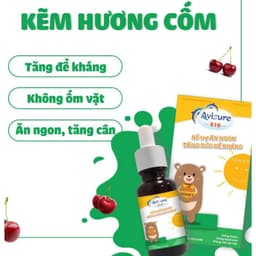 Avisure Zio Kẽm sinh học cho bé,bổ sung Kẽm hữu cơ giúp bé ăn ngon ,< BUNBUN SHOP 3