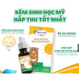 Avisure Zio Kẽm sinh học cho bé,bổ sung Kẽm hữu cơ giúp bé ăn ngon ,< BUNBUN SHOP 2