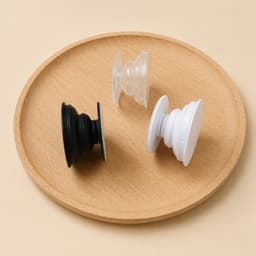 (COMBO 5/10) Giá Đỡ Điện Thoại Tròn Gấp Gọn Đen Trắng Trong Suốt Pop Socket Dán Lưng Chống Rơi Đế Xem Video Tiện Lợi 2
