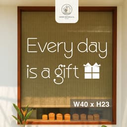 Sticker Decal Dán Chữ Trang Trí Gương - Cửa Kính Câu Slogan, Decal dán 2