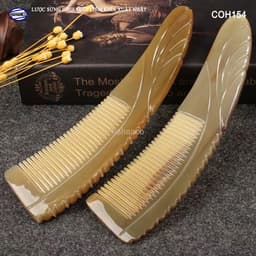 Lược Sừng Xuất Nhật Nguyên Chóp - Lược Chải Tóc Cao Cấp Dành Cho Tóc Dày 4