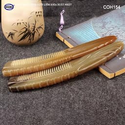 Lược Sừng Xuất Nhật Nguyên Chóp - Lược Chải Tóc Cao Cấp Dành Cho Tóc Dày 9