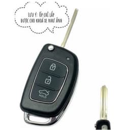 Ốp Chìa Khóa Xe Hyundai Chìa Bật TPU Dành Cho Grand i10, Elantra, Solati Chống Trầy Xước, Chống Va Đập, Chuẩn Form Zin 2