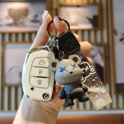 Ốp Chìa Khóa Xe Hyundai Chìa Bật TPU Dành Cho Grand i10, Elantra, Solati Chống Trầy Xước, Chống Va Đập, Chuẩn Form Zin 9