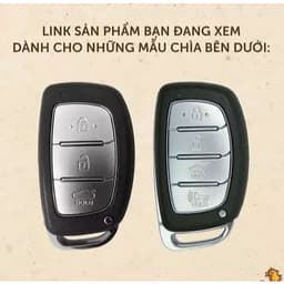 Ốp Chìa Khóa Xe Hyundai Smartkey Ombre TPU Dành Cho Grand i10, Creta, Venue Chống Trầy Xước, Chống Va Đập, Chuẩn Zin 2