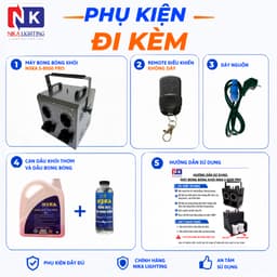 Máy Tạo Bong Bóng Khói NIKA - Máy phun bong bóng Khói Sân Khấu, Tiệc Cưới, Sự Kiện, cafe, bar 4
