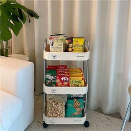 Kệ Đựng Đồ Đa Năng 3 Tầng Sunmix Có Bánh Xe Di Chuyển Tiện Lợi - Kệ Gấu Decor Phòng
 LCNL2 8