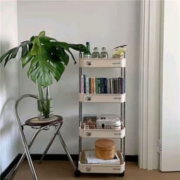 Kệ Đựng Đồ Đa Năng 3 Tầng Sunmix Có Bánh Xe Di Chuyển Tiện Lợi - Kệ Gấu Decor Phòng
 LCNL2 7