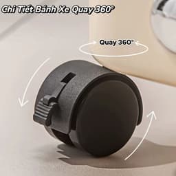 Kệ Đựng Đồ Đa Năng 3 Tầng Sunmix Có Bánh Xe Di Chuyển Tiện Lợi - Kệ Gấu Decor Phòng
 LCNL2 4
