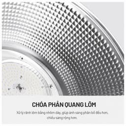 Đèn LED Nhà Xưởng Highbay HALEDCO 100W 150W 200W 250W | Đèn LED Công Nghiệp Siêu Sáng, Đèn Kho Xưởng, Tiết Kiệm Điện 4
