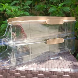 Khay Đựng Trứng Việt Nhật 5760-2/5760-3, Hộp Đựng Trứng Tủ Lạnh Có Nắp Bền Đẹp - DOMUS 9