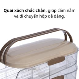 Khay Đựng Trứng Việt Nhật 5760-2/5760-3, Hộp Đựng Trứng Tủ Lạnh Có Nắp Bền Đẹp - DOMUS 3