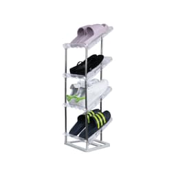 Kệ Giày Dép Inox 4 Tầng, Giá Đựng Giày Dép Đa Năng Chắc Chắn Tiết Kiệm Diện Tích - DOMUS 7