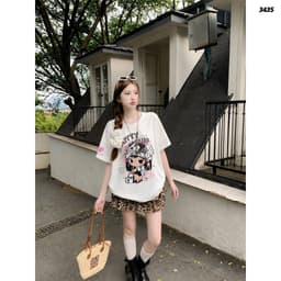 Áo Thun HY KORÉ XIAOMAN COOL ANGEL 3435 Form Rộng Localbrand Oversize Unisex Vải Cotton 75% Nam Nữ Mặc Đẹp 6