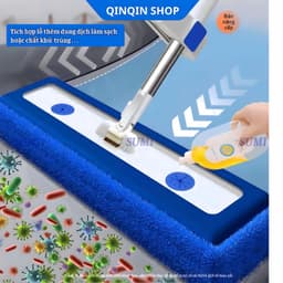 Bộ Cây Lau Nhà Mirofinick Tự Vắt SUMI Thế Hệ Mới, Cây Chổi Lau Nhà Đa Năng Làm Sạch Thông Minh 5