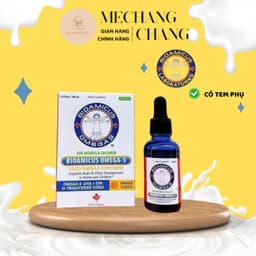 [CHÍNH HÃNG - DATE T5.2028] Vitamin bổ sung Omega3 Bioamicus hỗ trợ phát triển thị giác và trí não, 5