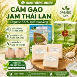 Xà Phòng Cám Gạo Thái Lan JAM RICE MILK SOAP 65gr 2