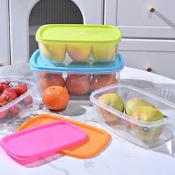 Hộp Nhựa Cao Cấp Đựng Thực Phẩm 7 Món Bảo Quản Thức Ăn - Hộp Đựng Thực Phẩm 3