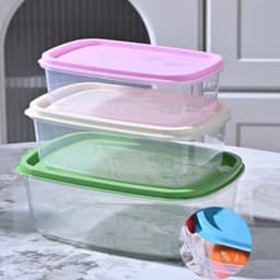Hộp Nhựa Cao Cấp Đựng Thực Phẩm 7 Món Bảo Quản Thức Ăn - Hộp Đựng Thực Phẩm 6