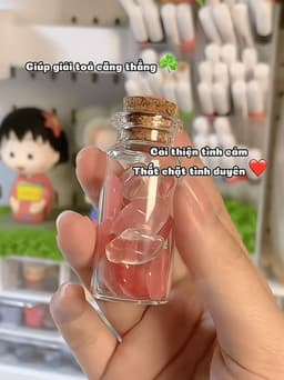 Hũ Đá Thạch Anh Phong Thủy Tự Nhiên TAROT ĐỒNG TÂM May Mắn Tài Lộc Tarot Healing Thiền Định 5