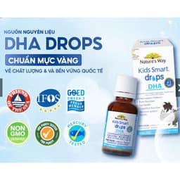 Nature's Way Kids Smart Drops DHA ( Lọ 20 ml ) Dạng Giọt Giúp Tăng IQ, Phát Triển Não Bộ < BUNBUN SHOP 20 2