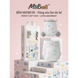 Bịch 50 miếng bỉm miobuss cao cấp đủ size cho bé 2