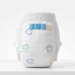 bịch 50 miếng bỉm Goobee cao cấp gấp 3 khả năng khoá ẩm, không chất ngây hại, an toàn dịu nhẹ cho bé 4