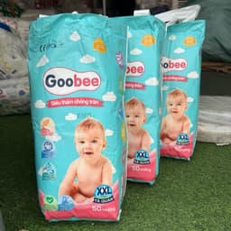 bịch 50 miếng bỉm Goobee cao cấp gấp 3 khả năng khoá ẩm, không chất ngây hại, an toàn dịu nhẹ cho bé 7