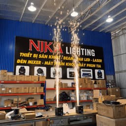 Máy phun tia lửa lạnh NIKA LIGHTING 450W 600W điều khiển DMX cho sân khấu, tiệc cưới, sự kiện 7