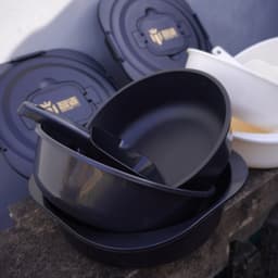 Bộ Thau Trộn Mồi Câu Cá Mingtu 4 Món Cao Cấp Gồm 3 Và 1 Gáo Múc Nước Kèm Nắp Đựng Tiện Lợi 7