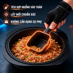 Bộ Thau Trộn Mồi Câu Cá Mingtu 4 Món Cao Cấp Gồm 3 Và 1 Gáo Múc Nước Kèm Nắp Đựng Tiện Lợi 5