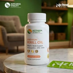 Dầu nhuyễn thể omega 3 Aotearoa Vitality Premium Krill Oil (60 viên) 2