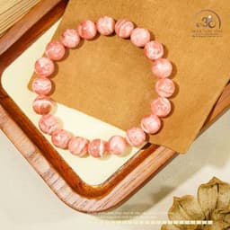 Ngọc Đan Tâm - Vòng Tay Đào Hoa 9mm 5A - Mệnh Thổ - Mệnh Hỏa 7