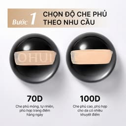 OHUI Ultimate Cover Denier Cushion Mini 6g Phấn Nước SPF50/PA+++ Che Phủ Cao, Nền Mịn Lì 3