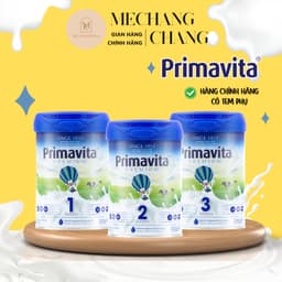 [ CHÍNH HÃNG] Sữa công thức Primavita premium đủ số 1,2,3 lon 800gram nhập khẩu Hà Lan 5