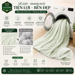 Mền Thun Lạnh Điều Hòa Hàn Quốc 1 Màu Aniva Bedding 2mx2m2 - Mền Hè Mát Lạnh, Không Dồn Gòn, Mềm Mịn, Thoáng Khí 6