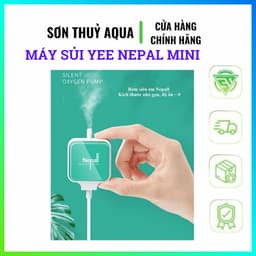 Sủi oxy bể cá Yee [siêu êm gắn kính] 2