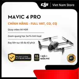 [Full VAT, CO, CQ] Chính Hãng Flycam DJI Mavic 4 Pro | Standard Combo camera Hasselblad 100MP 1