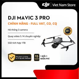 [Full VAT, CO, CQ] Chính Hãng Flycam DJI Mavic 3 Pro | 3 camera, quay video 5.1K 1